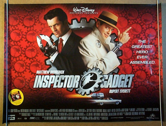 Inspector Gadget  Original Quad Movie Poster  