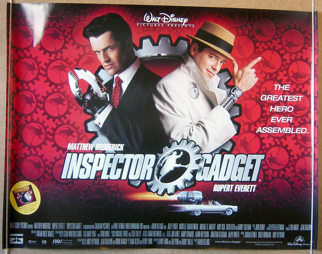 Inspector Gadget  Original Quad Movie Poster  