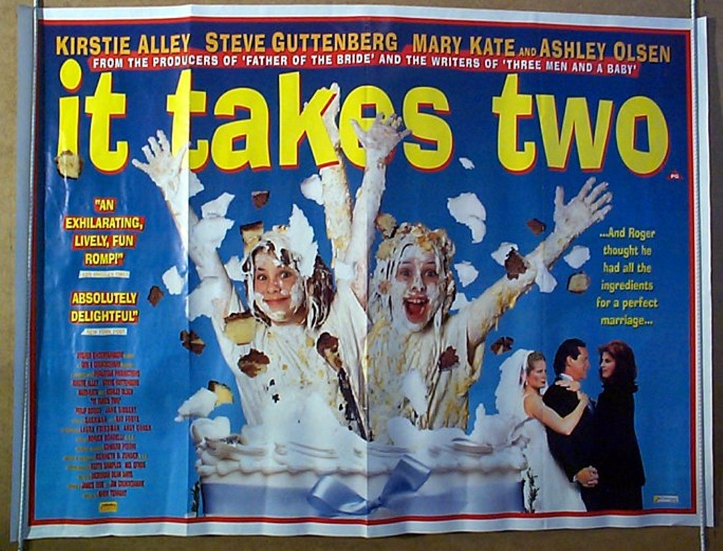 It Takes Two  Original Quad Movie Poster  