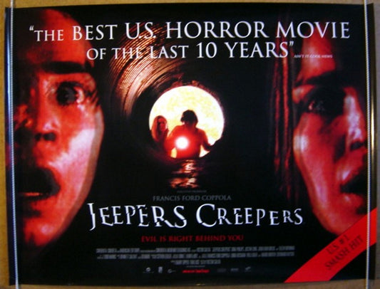 Jeepers Creepers  Original Quad Movie Poster  