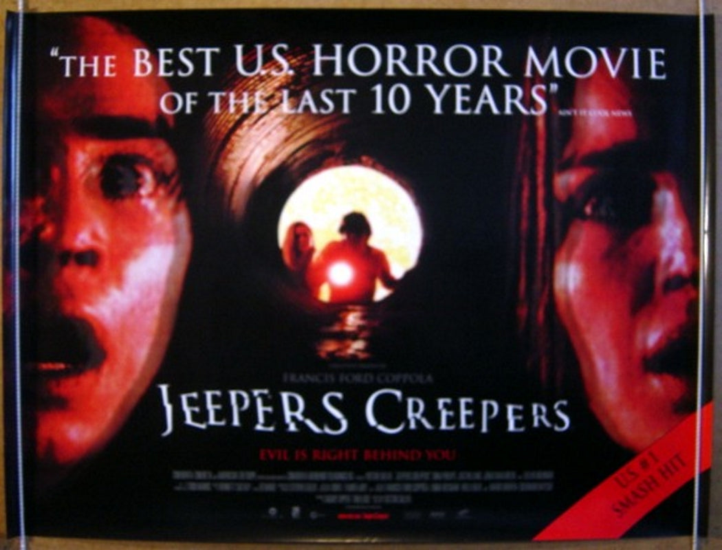 Jeepers Creepers  Original Quad Movie Poster  