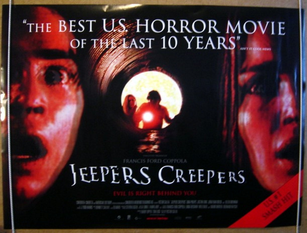 Jeepers Creepers  Original Quad Movie Poster  