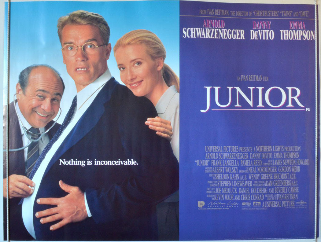 Junior   Original British Quad Poster - Movie Poster 