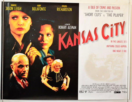 Kansas City Original British Quad Poster - Movie Poster