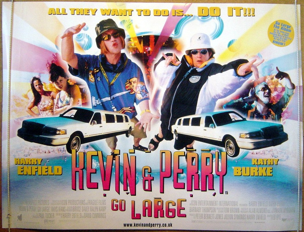 Kevin And Perry Go Large  Original Quad Movie Poster  