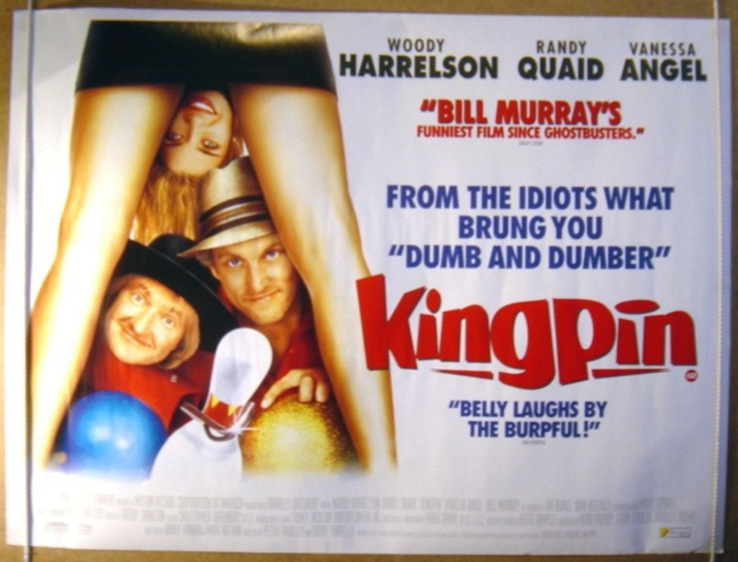 Kingpin  Original Quad Movie Poster  