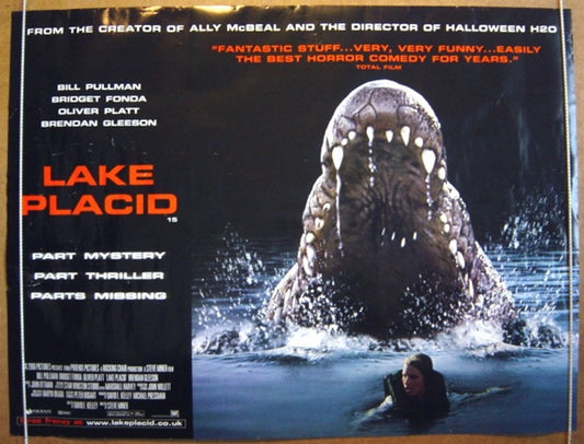 Lake Placid  Original Quad Movie Poster  