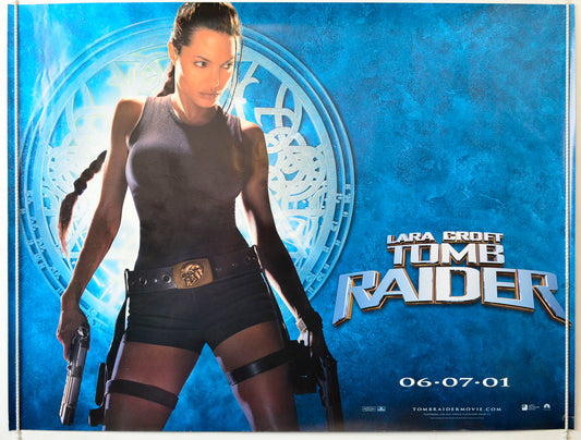 Lara Croft Tomb Raider  (Teaser / Advance Version)   Original British Quad Poster - Movie Poster