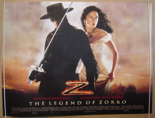 The Legend Of Zorro  Original Quad Movie Poster  