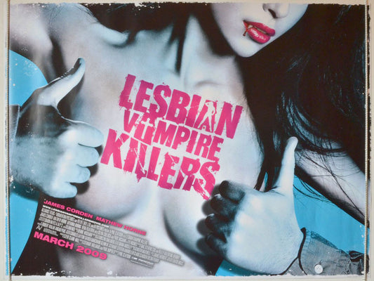 Lesbian Vampire Killers  (Teaser)  Original British Quad Poster - Movie Poster 