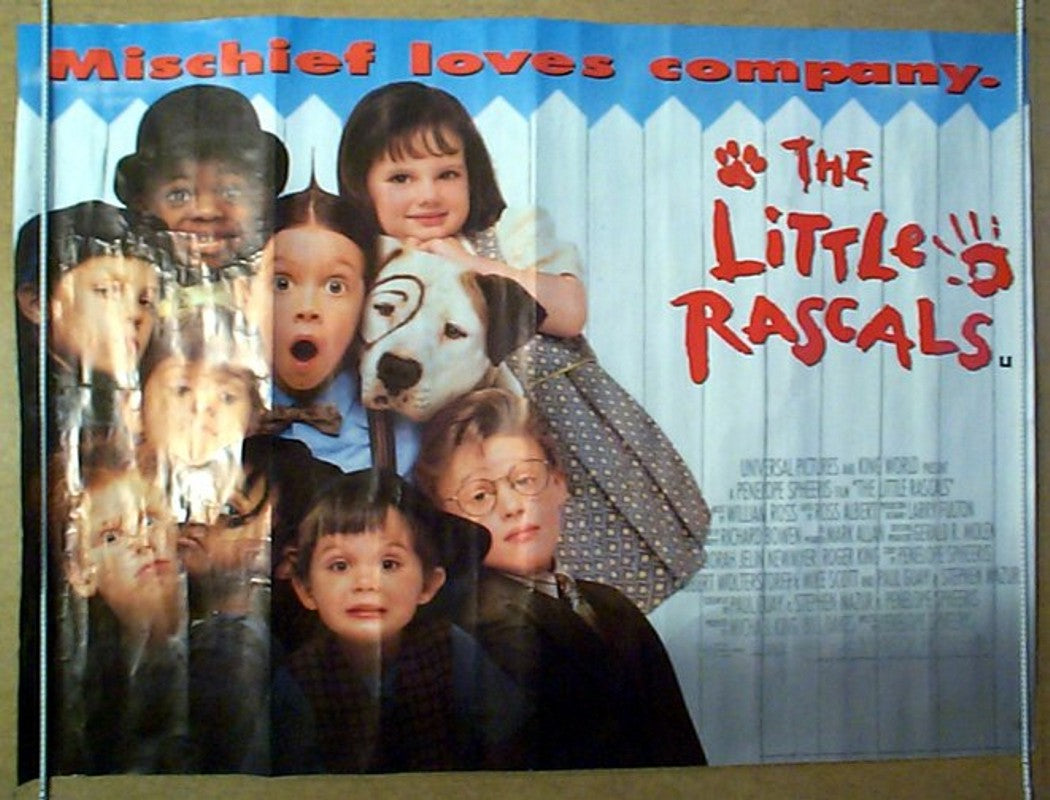 The Little Rascals  Original Quad Movie Poster  