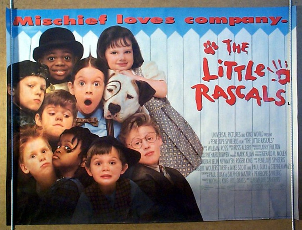 The Little Rascals  Original Quad Movie Poster  