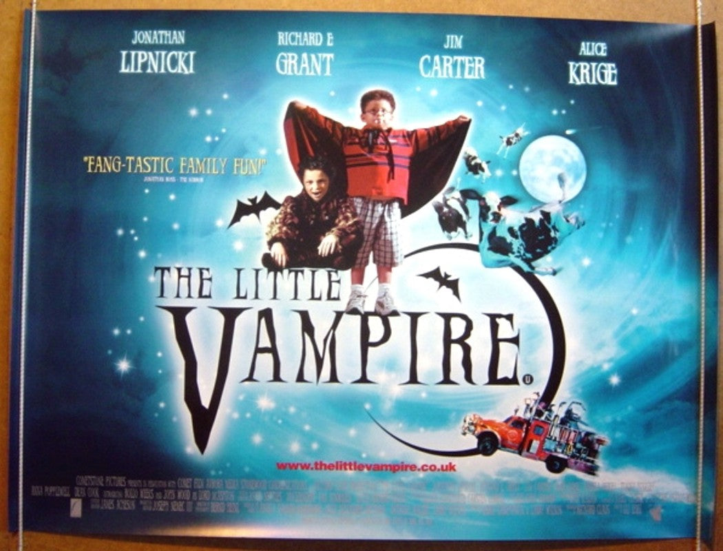 The Little Vampire  Original Quad Movie Poster  