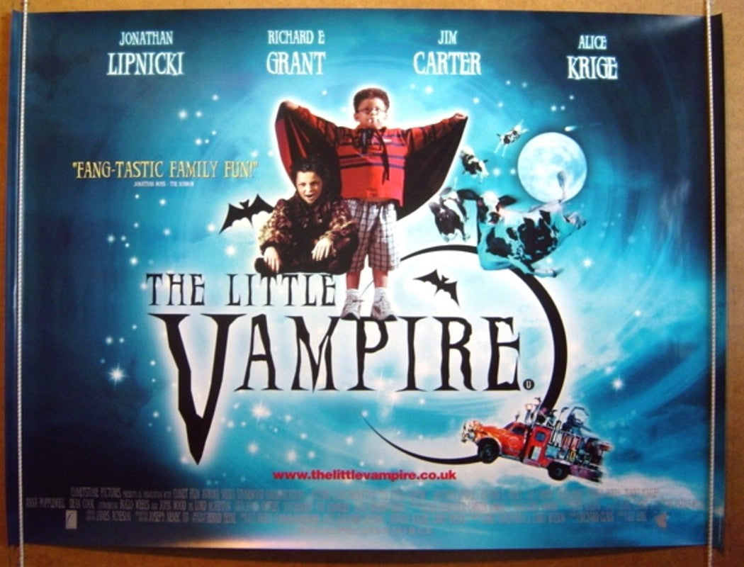 The Little Vampire  Original Quad Movie Poster  