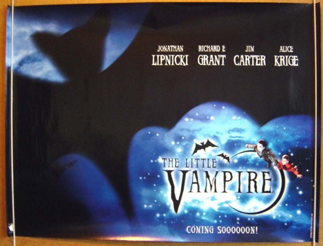 The Little Vampire  (Teaser)  Original Quad Movie Poster  