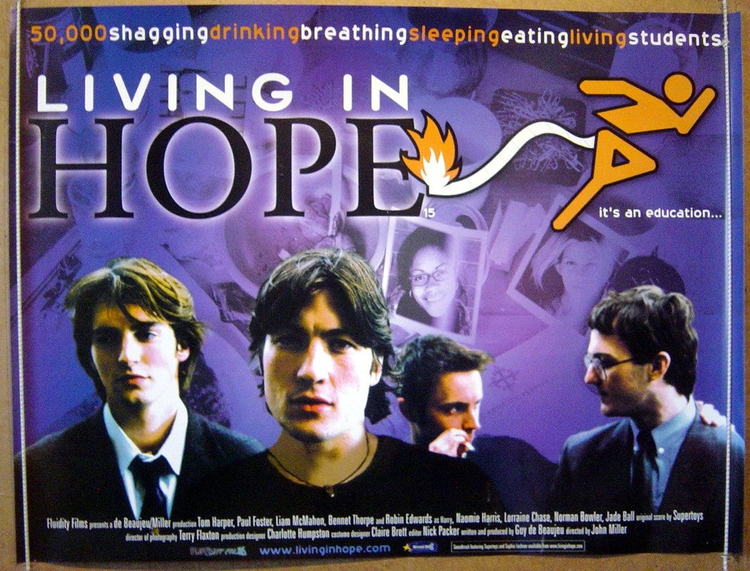 Living In Hope  Original Quad Movie Poster  