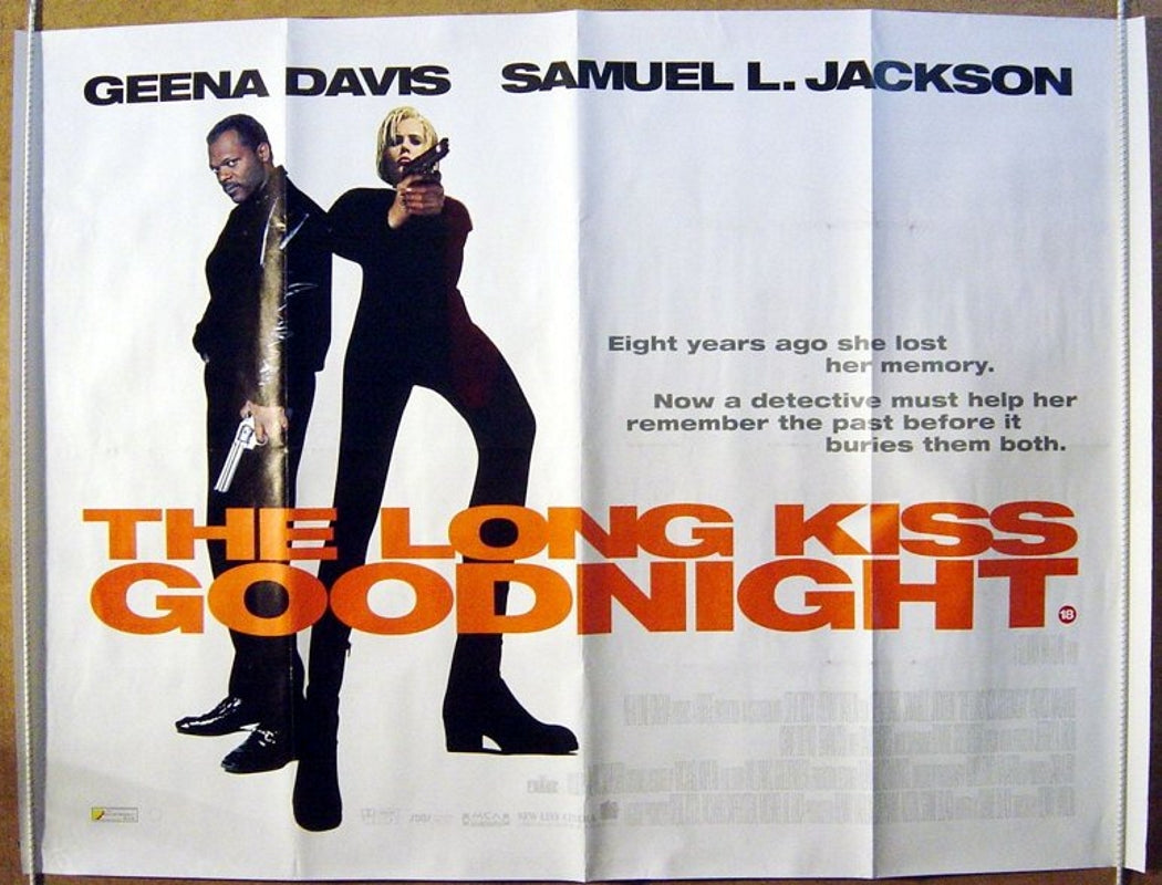 The Long Kiss Goodnight  Original Quad Movie Poster  