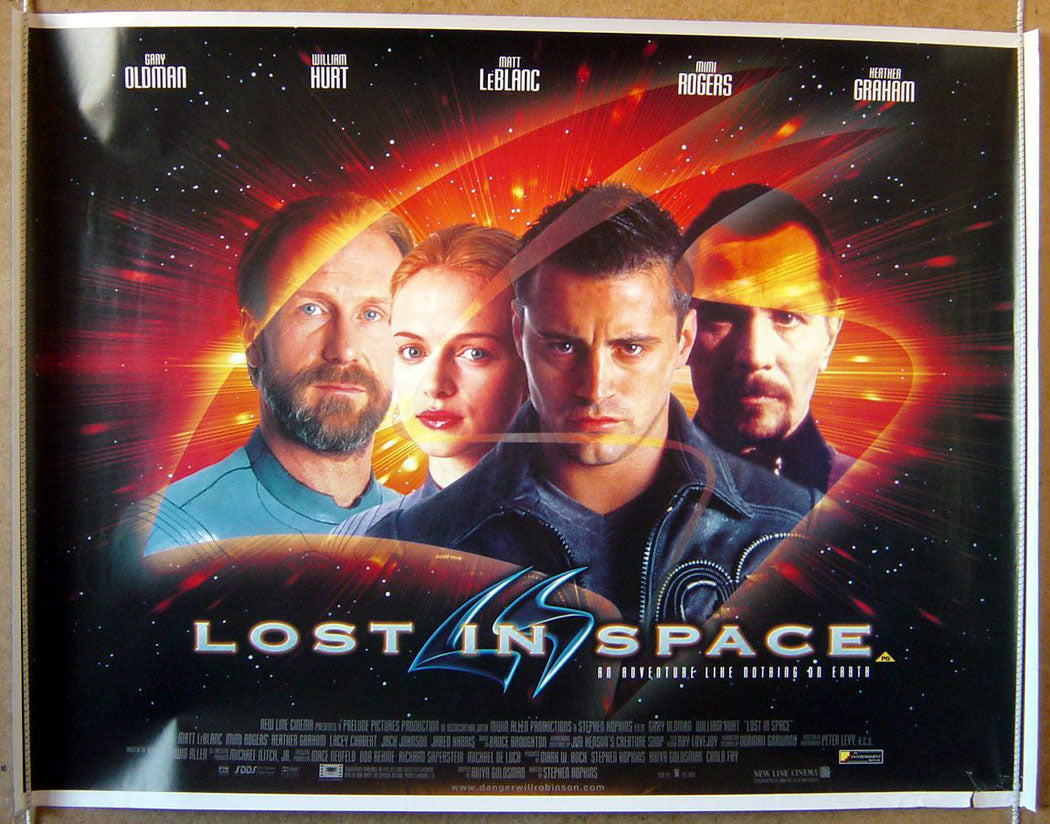 Lost In Space  Original Quad Movie Poster  