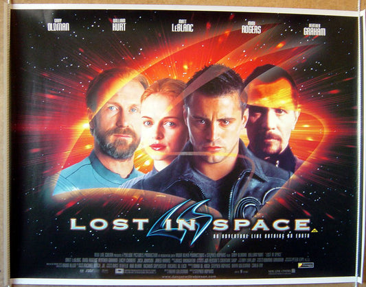 Lost In Space  Original Quad Movie Poster  