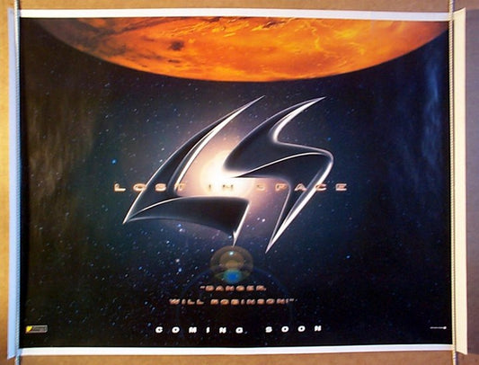 Lost In Space  (Teaser Quad)  Original Quad Movie Poster  