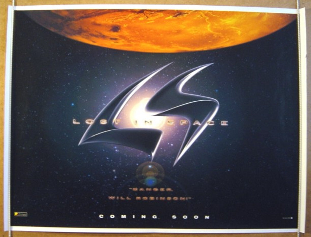 Lost In Space  (Teaser Quad)  Original Quad Movie Poster  