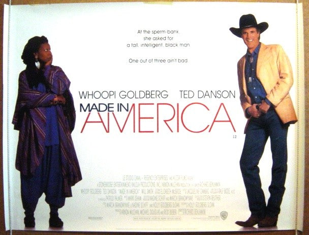 Made In America  Original Quad Movie Poster  