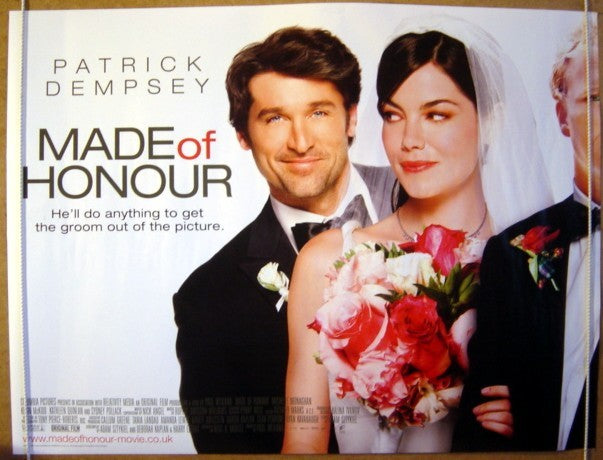 Made Of Honour  Original Quad Movie Poster  