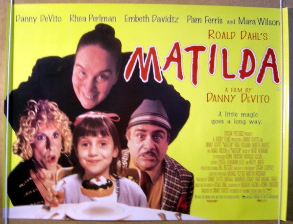 Matilda  Original Quad Movie Poster  