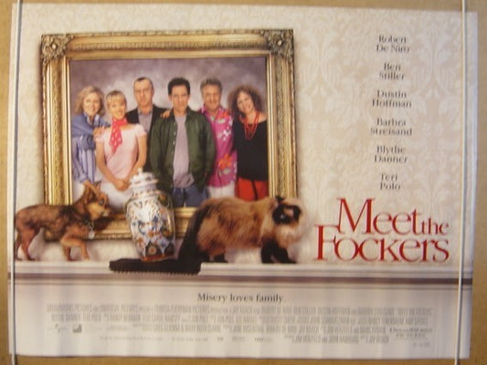 Meet The Fockers  Original Quad Movie Poster  