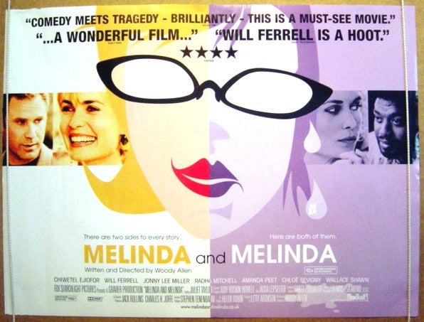 Melinda And Melinda  Original Quad Movie Poster  