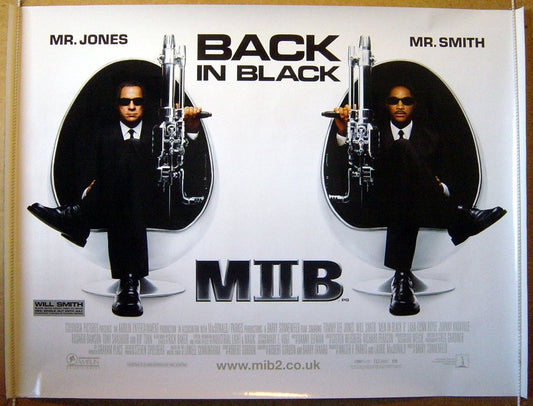 Men In Black 2  Original Quad Movie Poster  