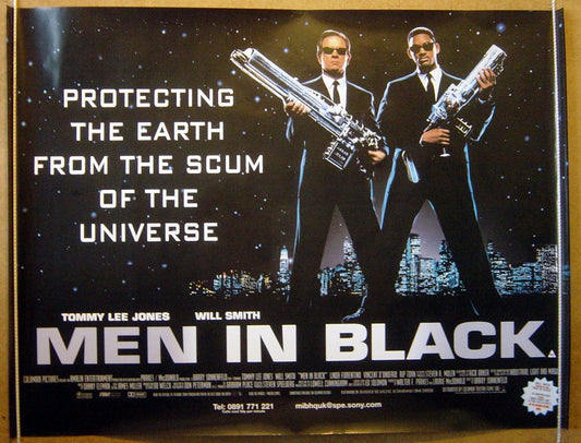 Men In Black  Original Quad Movie Poster  