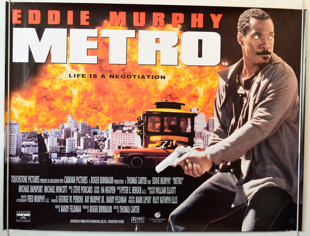 Metro Original British Quad Poster - Movie Poster