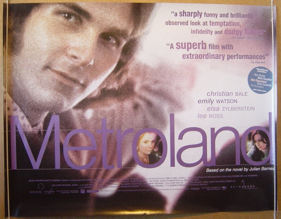 Metroland  Original Quad Movie Poster  