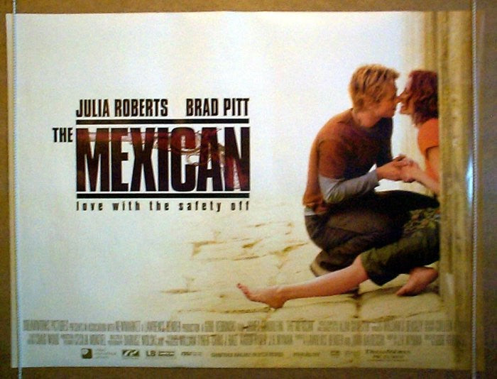 The Mexican  Original Quad Movie Poster  