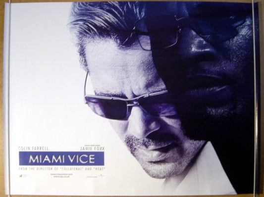 Miami Vice  (Teaser Original Quad Movie Poster)  Original Quad Movie Poster  