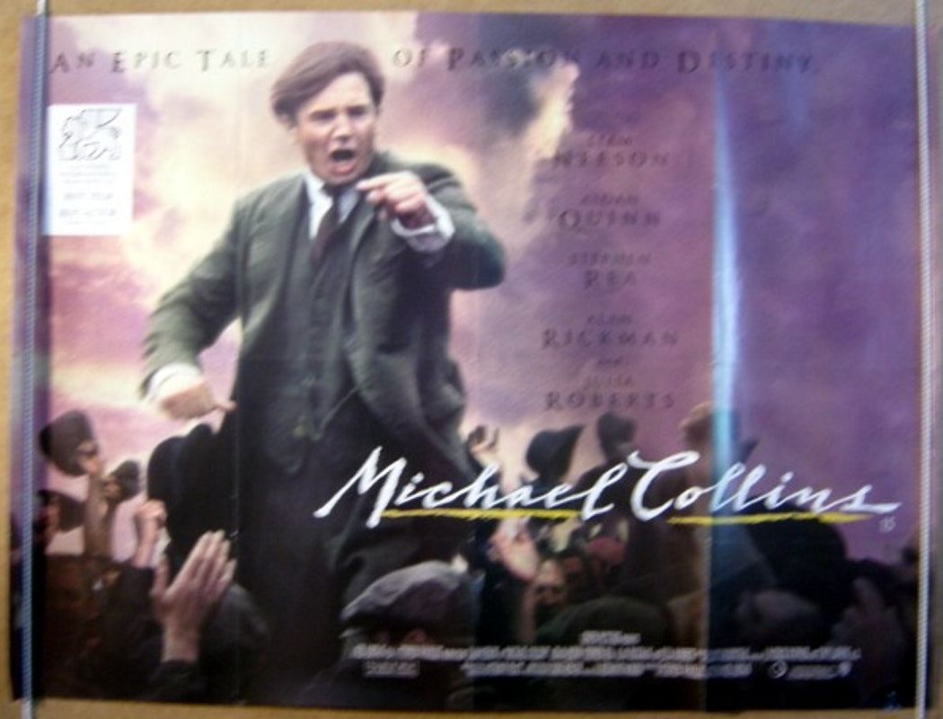 Michael Collins  Original Quad Movie Poster  