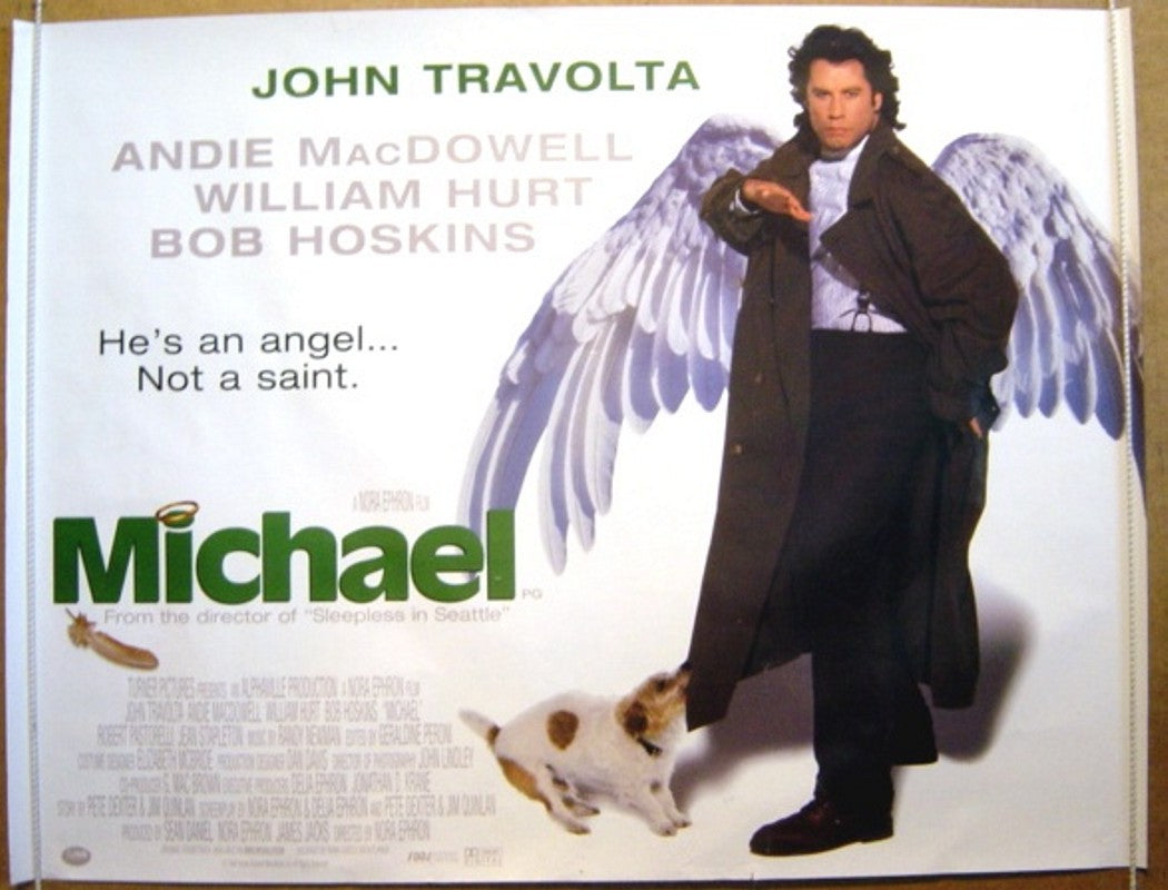 Michael  Original Quad Movie Poster  