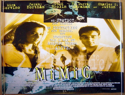 Mimic  Original Quad Movie Poster  