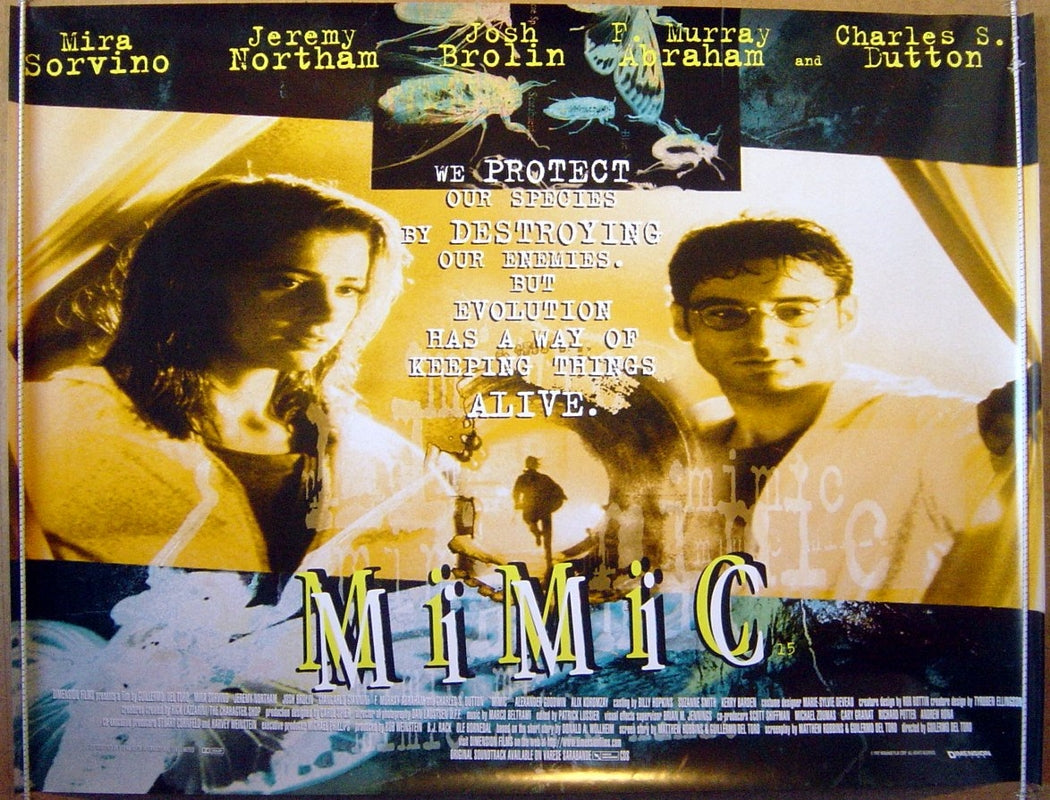 Mimic  Original Quad Movie Poster  