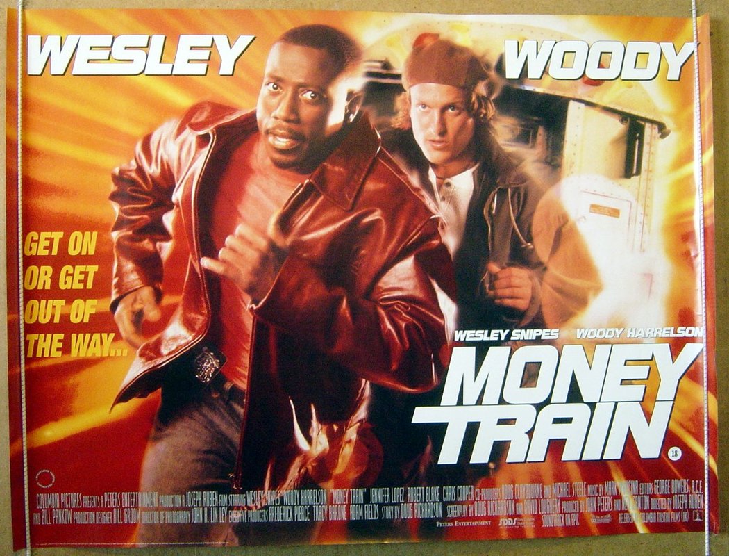 Money Train  Original Quad Movie Poster  