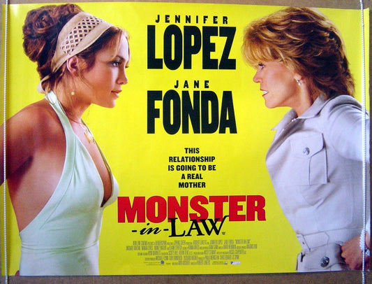 Monster-in-Law  Original Quad Movie Poster  