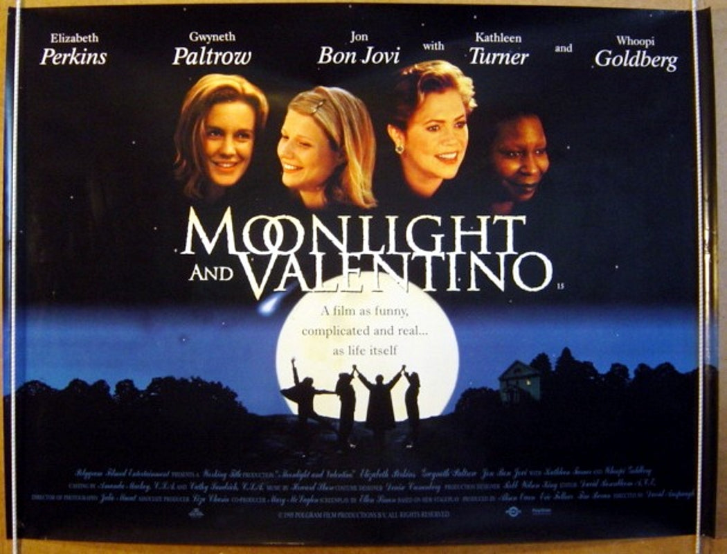 Moonlight And Valentino  Original Quad Movie Poster  