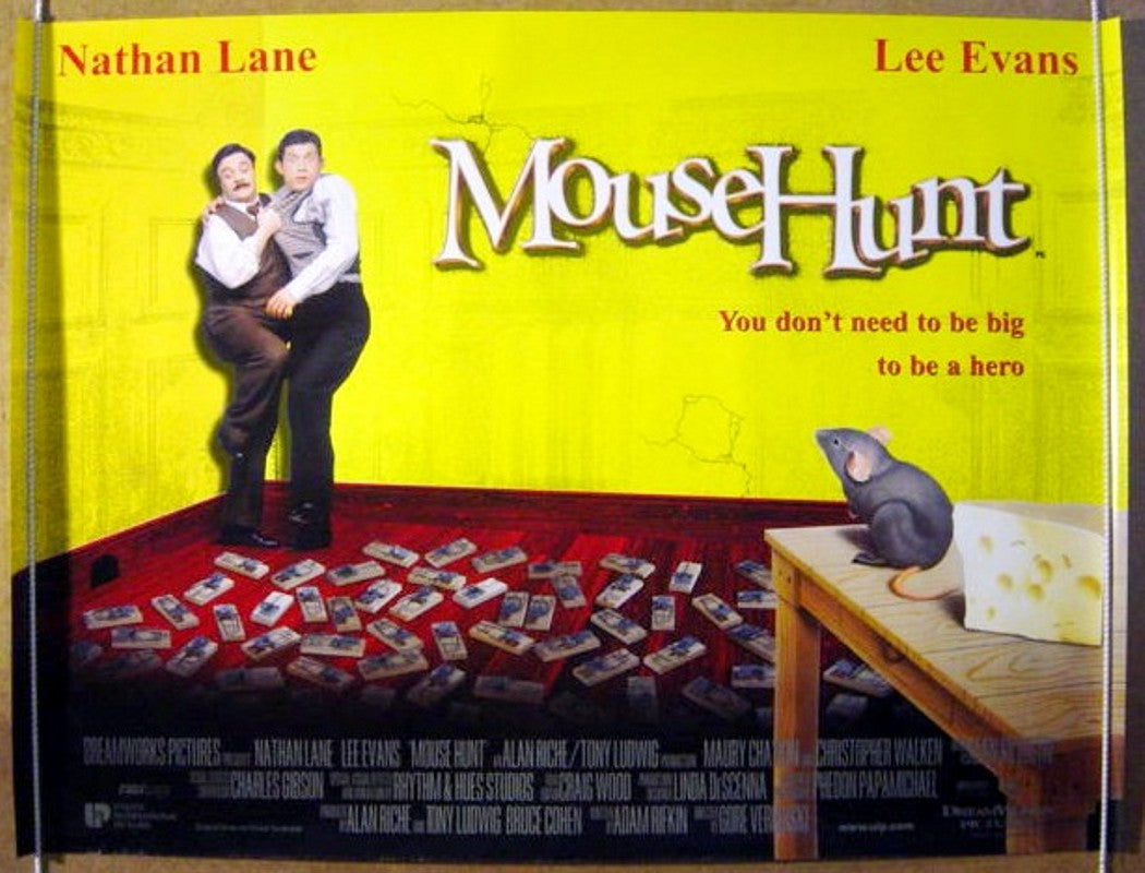 Mousehunt  Original Quad Movie Poster  