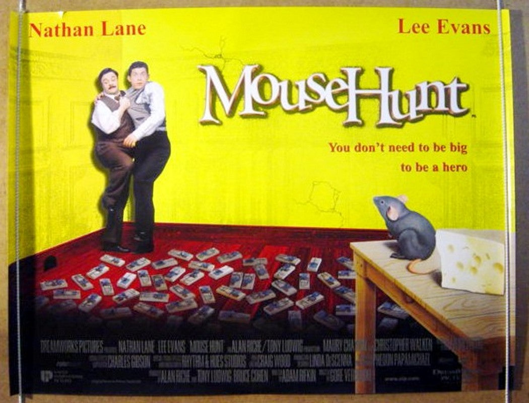 Mousehunt  Original Quad Movie Poster  