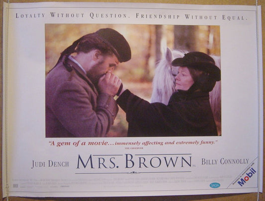 Mrs Brown  Original Quad Movie Poster  