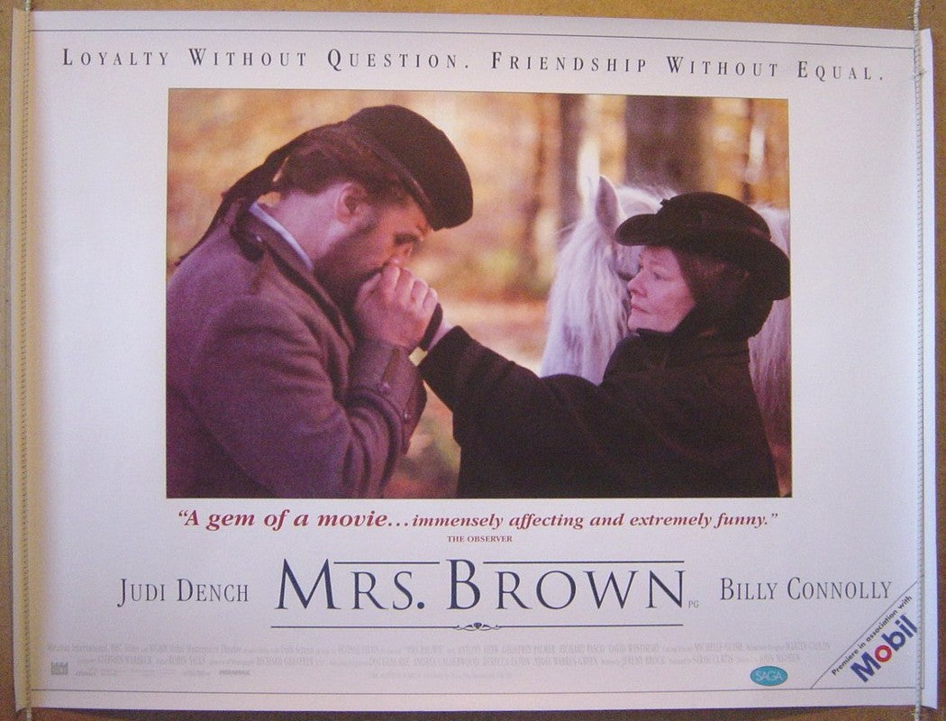 Mrs Brown  Original Quad Movie Poster  