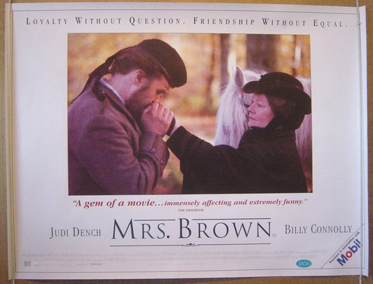 Mrs Brown  Original Quad Movie Poster  