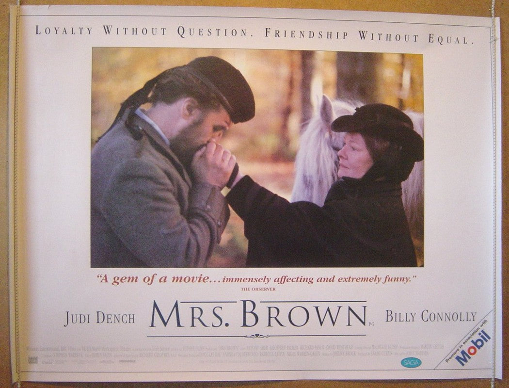 Mrs Brown  Original Quad Movie Poster  