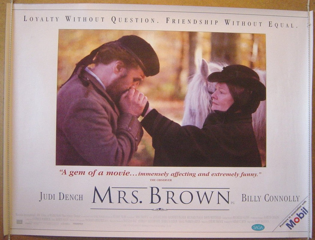 Mrs Brown  Original Quad Movie Poster  